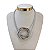 2 em 1 Colar ou Pulseira Folheado Ouro 18k e Prata 925 Espiral Mola - Imagem 3