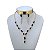 Conjunto Folheado Ouro 18k e Prata 925 Gotas Riviera Cravejada - Imagem 5