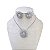 Conjunto Folheado Ouro 18k e Prata 925 Mandala Cravejada - Imagem 4