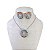 Conjunto Folheado Ouro 18k e Prata 925 Mandala Cravejada - Imagem 3