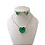 Conjunto Folheado Ouro 18k e Prata 925 Coração Cristal - Imagem 6