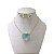 Conjunto Folheado Ouro 18k e Prata 925 Coração Cristal - Imagem 7