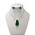 Conjunto Folheado Ouro 18k e Prata 925 Gota Comprida Cristal - Imagem 11
