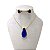 Conjunto Folheado Ouro 18k e Prata 925 Gota Comprida Cristal - Imagem 5