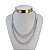 Colar Folheado Ouro 18k e Prata 925 Riviera Três Voltas - Imagem 2