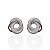 Brinco Folheado Ouro 18k e Prata 925 Mandala Cravejada - Imagem 2