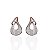 Brinco Folheado Ouro 18k e Prata 925 Gota Cravejada - Imagem 2