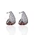 Brinco Folheado Ouro 18k e Prata 925 Gota Cravejada - Imagem 2