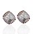 Brinco Folheado Ouro 18k e Prata 925 Triangulo Cravejado - Imagem 2