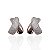 Brinco Folheado Ouro 18k e Prata 925 X Cravejado - Imagem 2