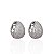 Brinco Folheado Ouro 18k e Prata 925 Gota Cravejada - Imagem 2