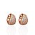 Brinco Folheado Ouro 18k e Prata 925 Gota Cravejada - Imagem 1