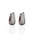 Brinco Folheado Ouro 18k e Prata 925 Gota Cravejada - Imagem 2