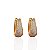 Brinco Folheado Ouro 18k e Prata 925 Gota Cravejada - Imagem 1