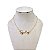 Colar folheado Ouro 18k Dizeres - Imagem 6