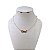 Colar folheado Ouro 18k Dizeres - Imagem 4
