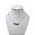 Colar folheado Ouro 18k Dizeres - Imagem 2