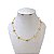 Choker Folheada Ouro 18k Coração - Imagem 1