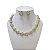 Conjunto Folheado Ouro 18k e Prata 925 Inspired Gota Cravejada - Imagem 6