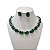 Conjunto Folheado Ouro 18k e Prata 925 Inspired Oval Pedraria - Imagem 8