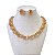 Conjunto Folheado Ouro 18k e Prata 925 Inspired Oval Pedraria - Imagem 11