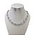 Conjunto Folheado Ouro 18k e Prata 925 Inspired Redondo Cravejado - Imagem 2