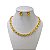 Conjunto Folheado Ouro 18k e Prata 925 Inspired Flor Pedraria - Imagem 6