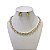 Conjunto Folheado Ouro 18k e Prata 925 Inspired Flor Pedraria - Imagem 8