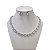 Conjunto Folheado Ouro 18k e Prata 925 Inspired Flor Pedraria - Imagem 2