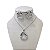 Conjunto Folheado Ouro 18k e Prata 925 Orgânico Vazado Cravejado - Imagem 2