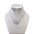 Conjunto Folheado Ouro 18k e Prata 925 Vespa Cravejada - Imagem 2