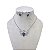 Conjunto Folheado Ouro 18k e Prata 925 Vespa Cravejada - Imagem 7