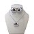 Conjunto Folheado Ouro 18k e Prata 925 Orgânico Cravejado - Imagem 2