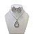 Conjunto Folheado Ouro 18k e Prata 925 Gota vazada Cravejada - Imagem 2