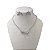 Conjunto Folheado Ouro 18k e Prata 925 Riviera Anjo Cravejado - Imagem 2