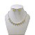Conjunto Folheado Ouro 18k e Prata 925 Riviera Corações Cravejado - Imagem 3