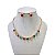 Conjunto Folheado Ouro 18k e Prata 925 Riviera Corações Cravejado - Imagem 2