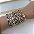 Pulseira Folheada Ouro 18k e Prata 925 Inspired Redondo Cravejado - Imagem 2
