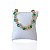 Pulseira Folheada Ouro 18k e Prata 925 Inspired Redondo Cravejado - Imagem 4