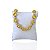 Pulseira Folheada Ouro 18k e Prata 925 Inspired Redondo Cravejado - Imagem 3