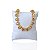 Pulseira Folheada Ouro 18k e Prata 925 Inspired Corações Cravejado - Imagem 5