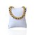 Pulseira Folheada Ouro 18k e Prata 925 Inspired Redondo Cravejado - Imagem 3