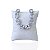 Pulseira Folheada Ouro 18k e Prata 925 Inspired Oval Pedraria - Imagem 2