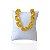 Pulseira Folheada Ouro 18k e Prata 925 Inspired Oval Pedraria - Imagem 6