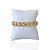 Pulseira Folheada Ouro 18k e Prata 925 Inspired Quadrado Cravejado - Imagem 1