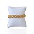 Pulseira Folheada Ouro 18k e Prata 925 Inspired Quadrado Cravejado - Imagem 4