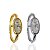 Relógio Aço Feminino Bracelete Oval Comprido - Imagem 1