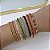 Pulseira Folheada Ouro 18k e Prata 925 Riviera Cravejada - Imagem 2