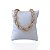 Pulseira Folheada Ouro 18k e Prata 925 Trançado Cravejado - Imagem 1