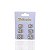 Trio Brincos Folheado Ouro 18k e Prata 925 Quadrado Cravejado - Imagem 2